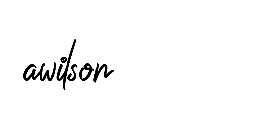 Signature of awilson