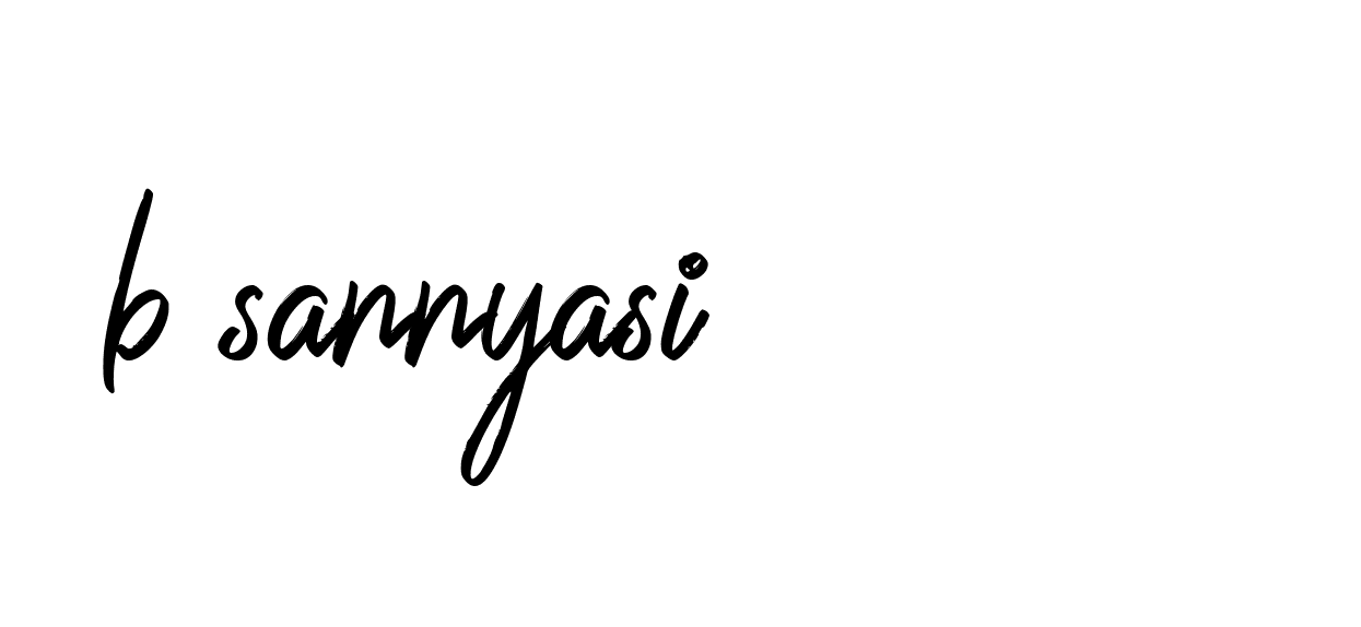 Signature of b-sannyasi