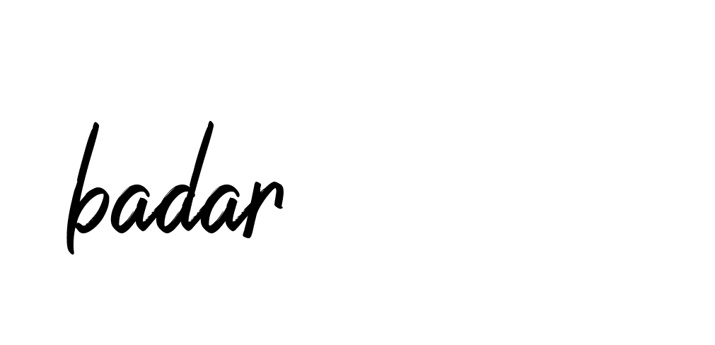 Signature of badar