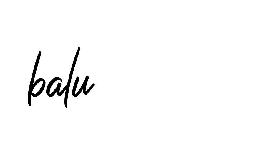 Signature of balu