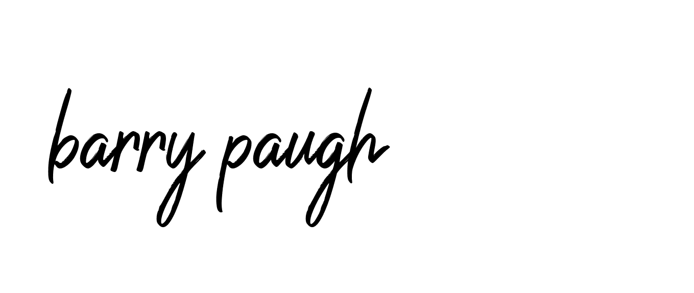 Signature of barry-paugh