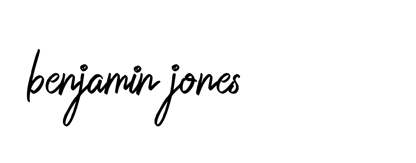 Signature of benjamin-jones