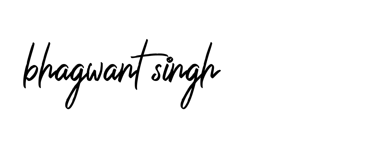 Signature of bhagwant-singh-