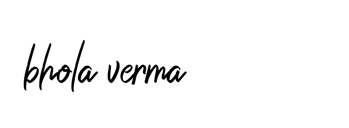 Signature of bhola-verma-