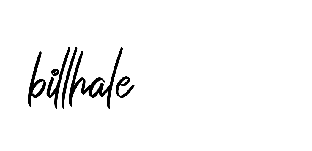 Signature of billhale