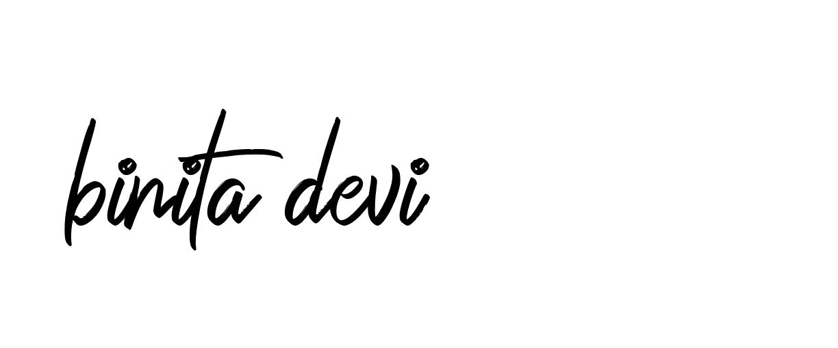 Signature of binita-devi