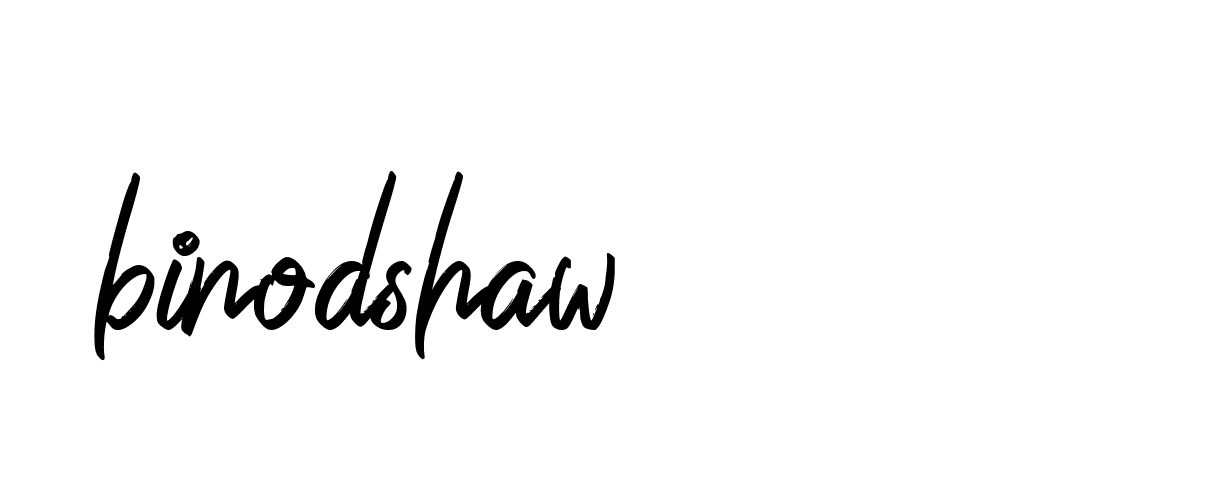 Signature of binodshaw