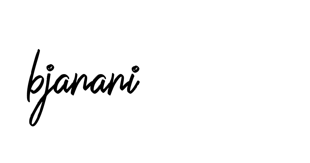 Signature of bjanani