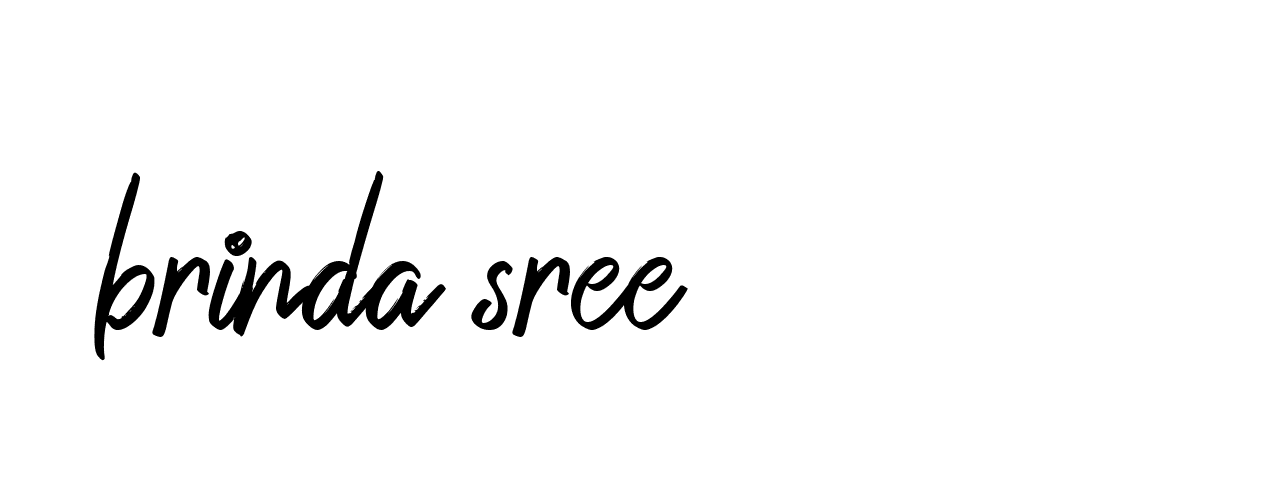 Signature of brinda-sree