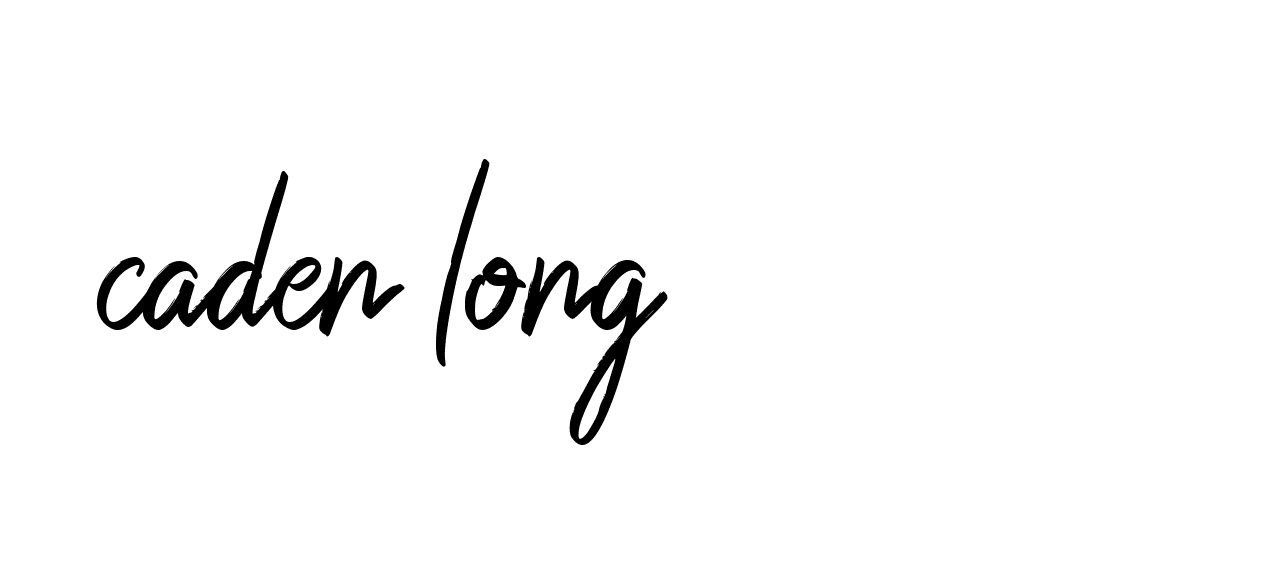 Signature of caden-long