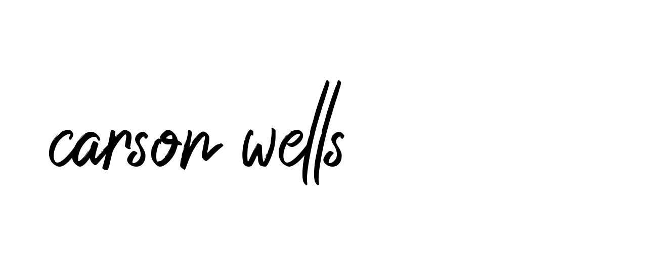 Signature of carson-wells