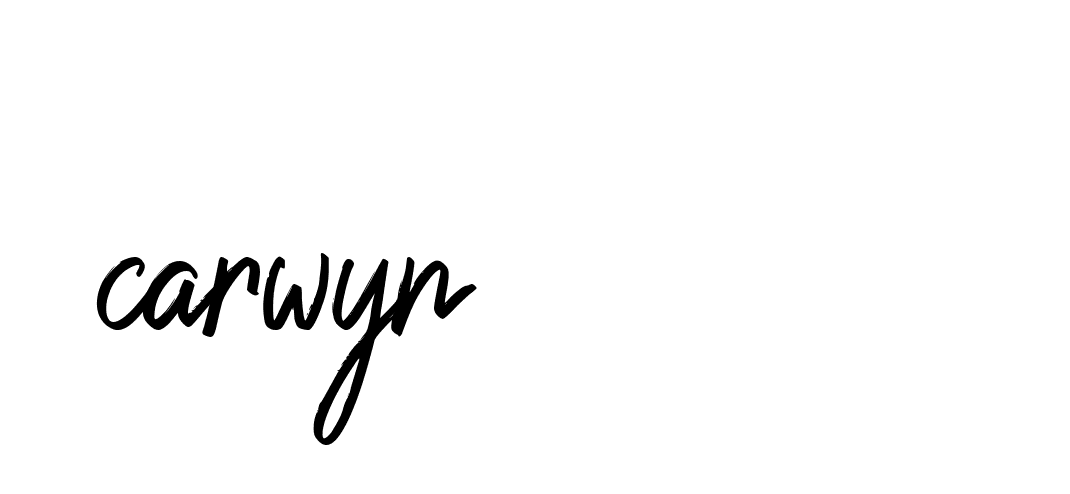 Signature of carwyn