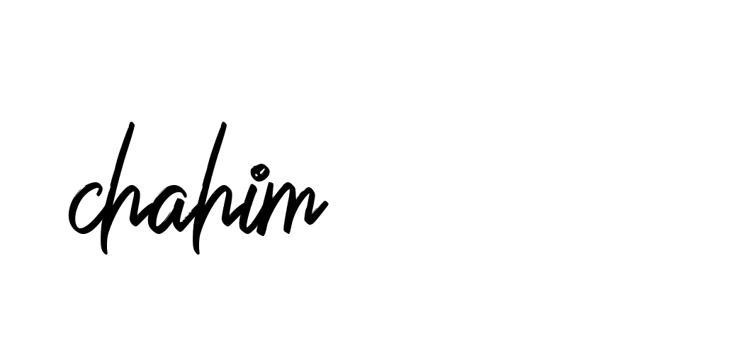 Signature of chahim