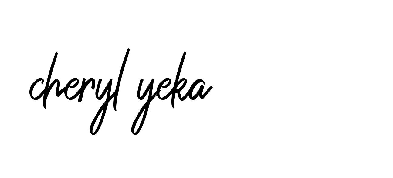 Signature of cheryl-yeka