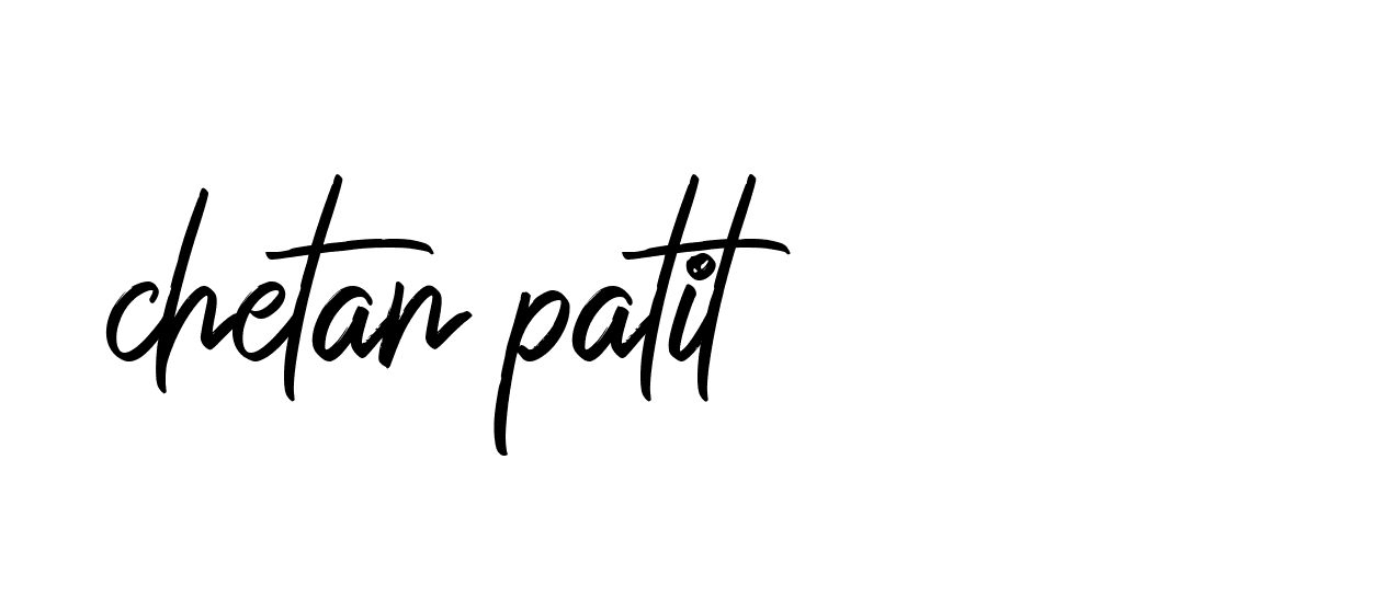 Signature of chetan-patil