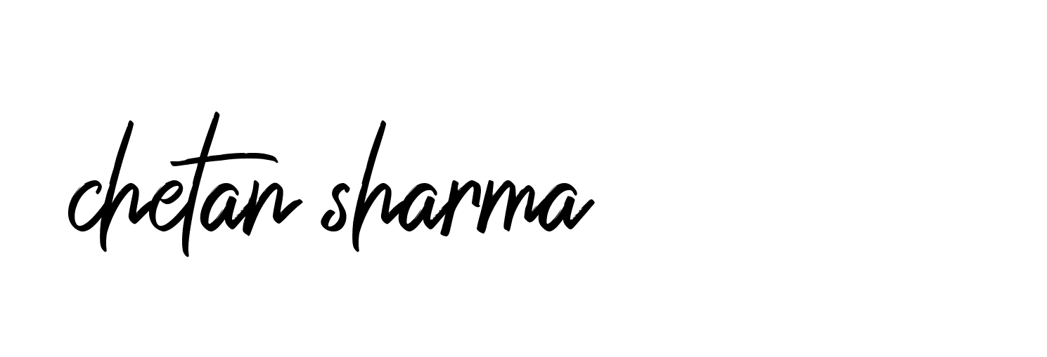 Signature of chetan-sharma-