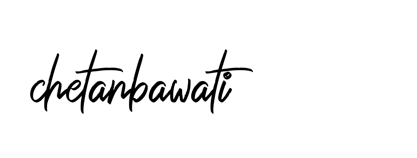 Signature of chetanbawati