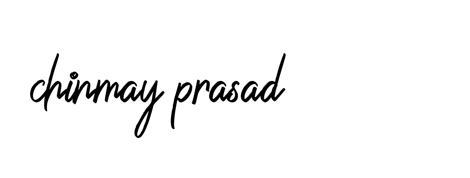 Signature of chinmay-prasad