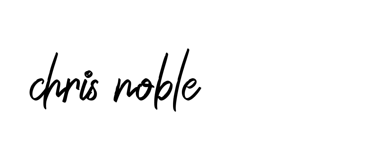 Signature of chris-noble