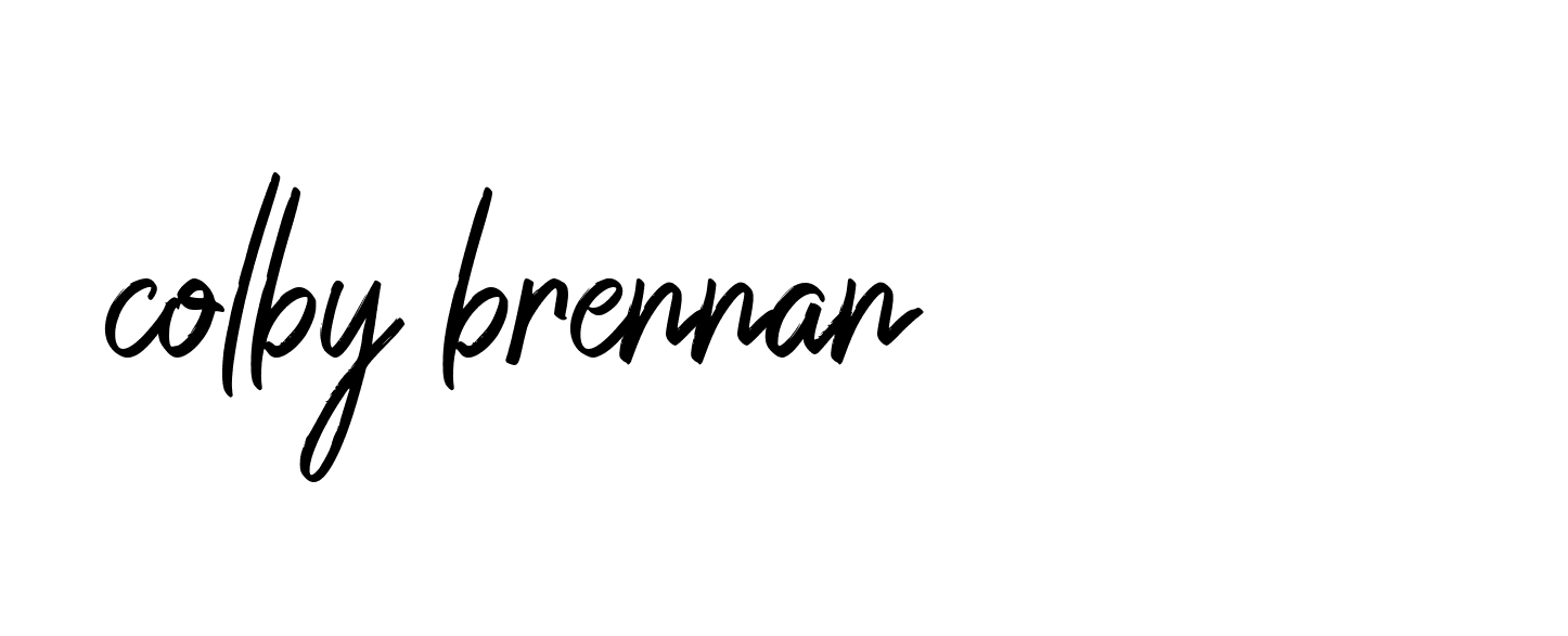 Signature of colby-brennan