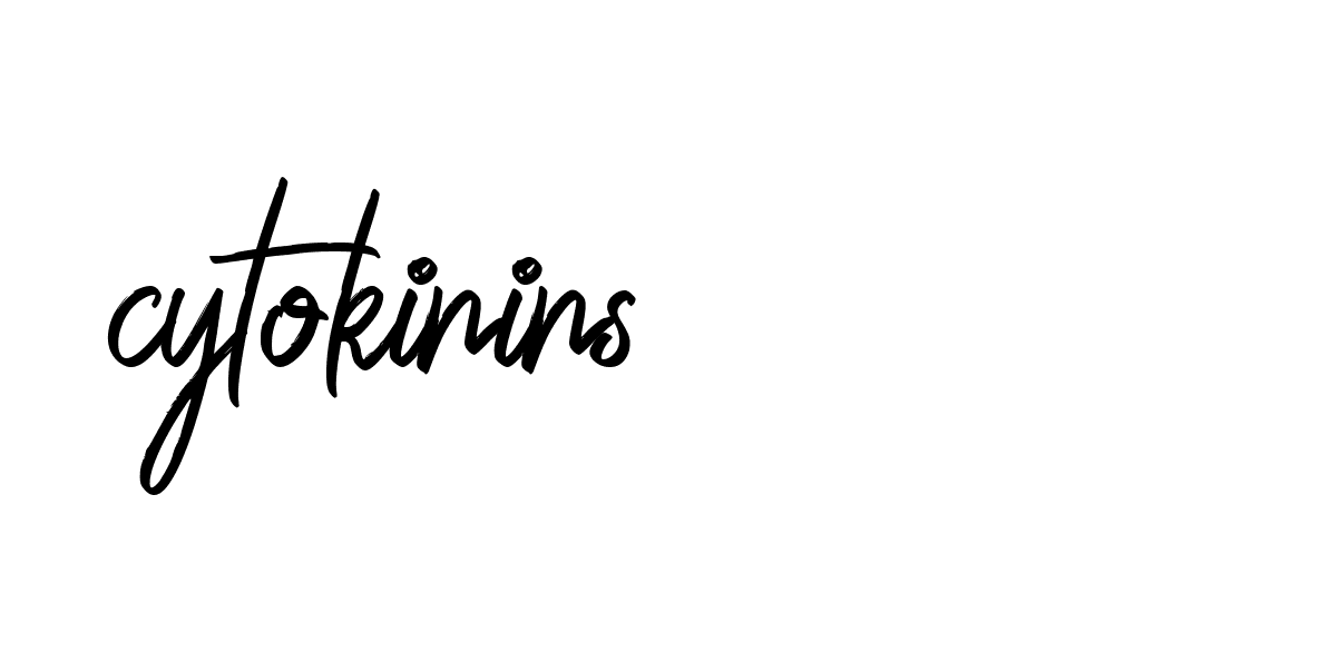 Signature of cytokinins