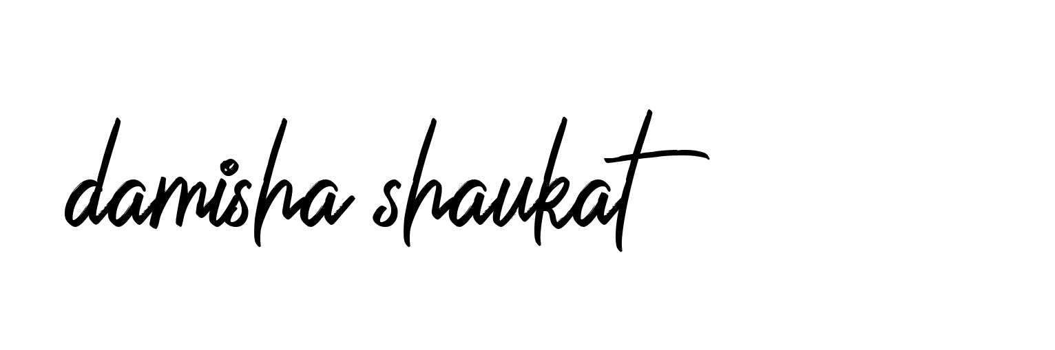 Signature of damisha-shaukat