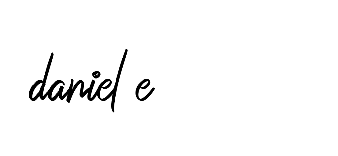 Signature of daniel-e