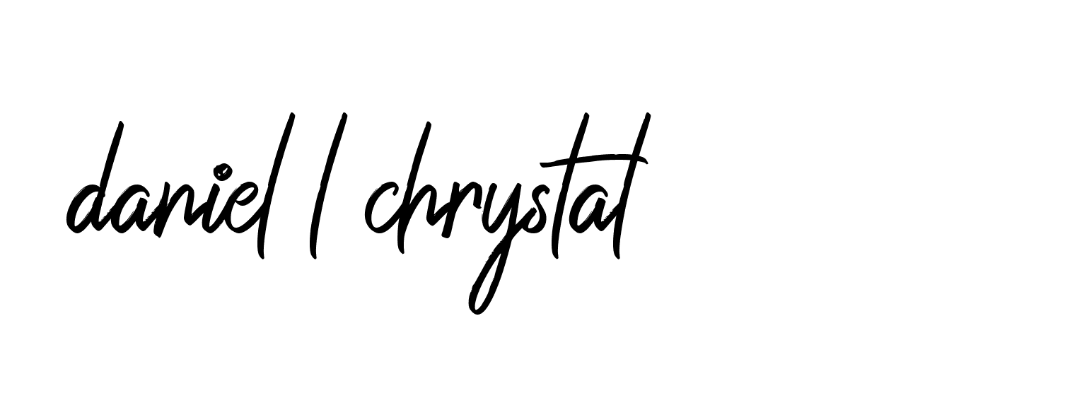 Signature of daniel-l-chrystal