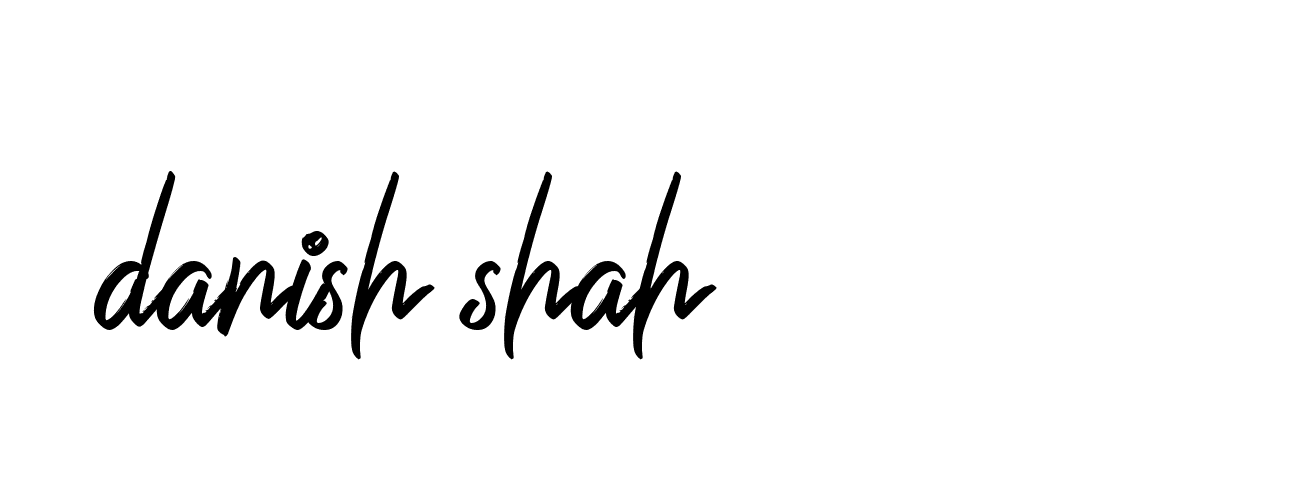 Signature of danish-shah