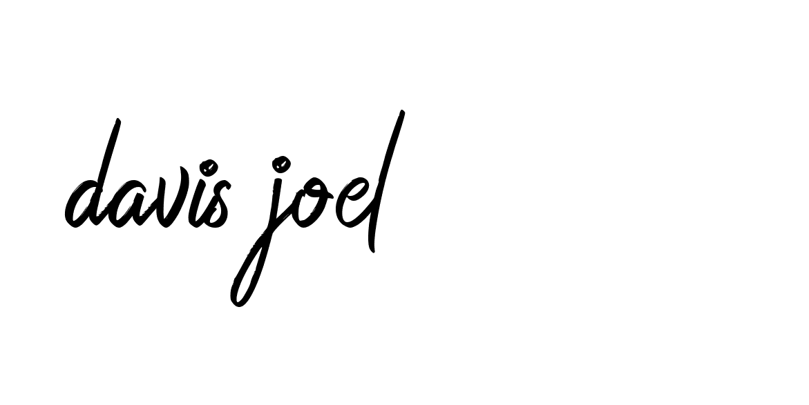 Signature of davis-joel