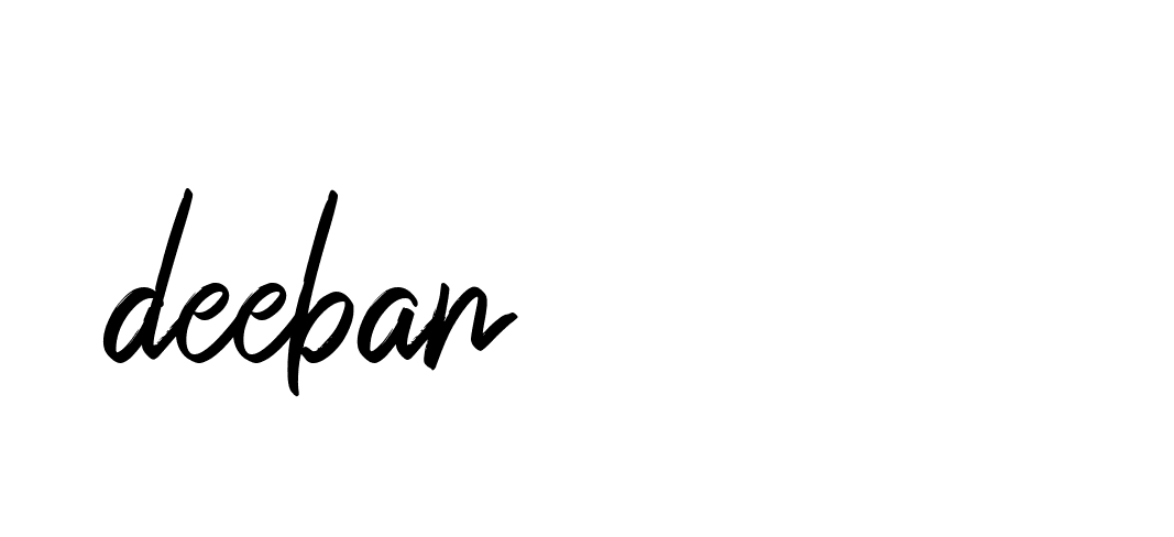 Signature of deeban