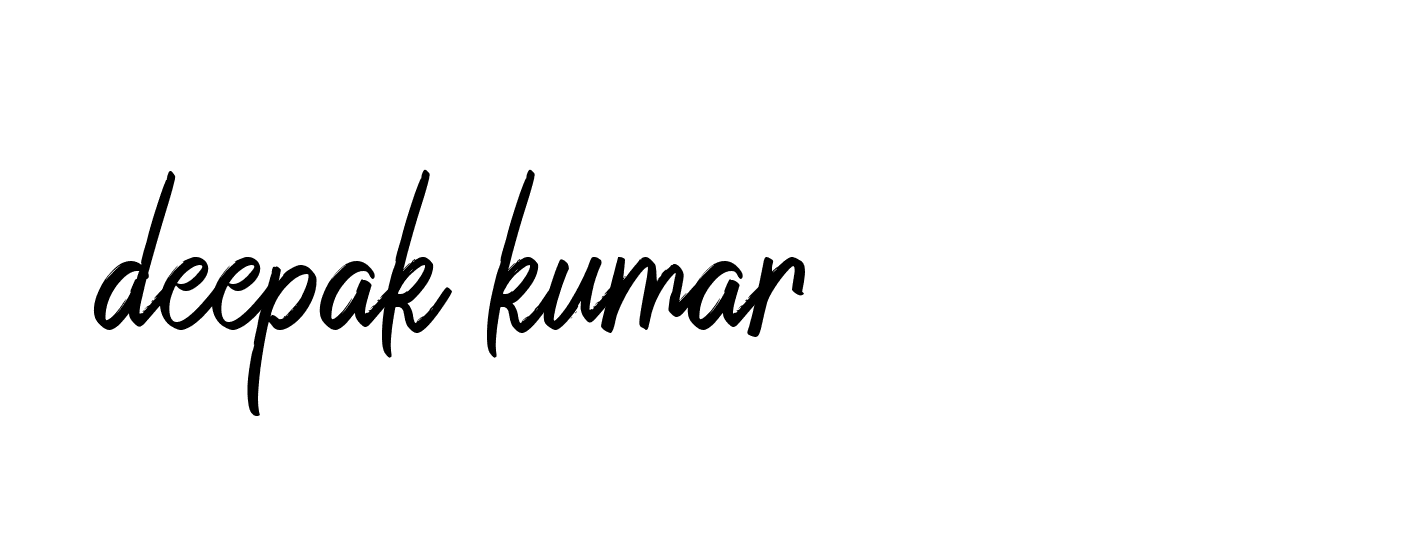 Signature of deepak-kumar