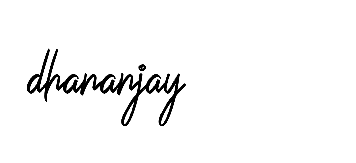 Signature of dhananjay