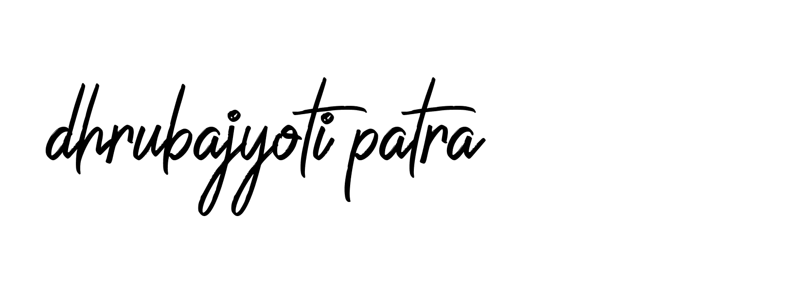 Signature of dhrubajyoti-patra-