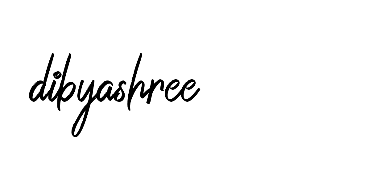 Signature of dibyashree