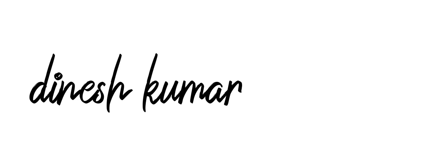 Signature of dinesh-kumar