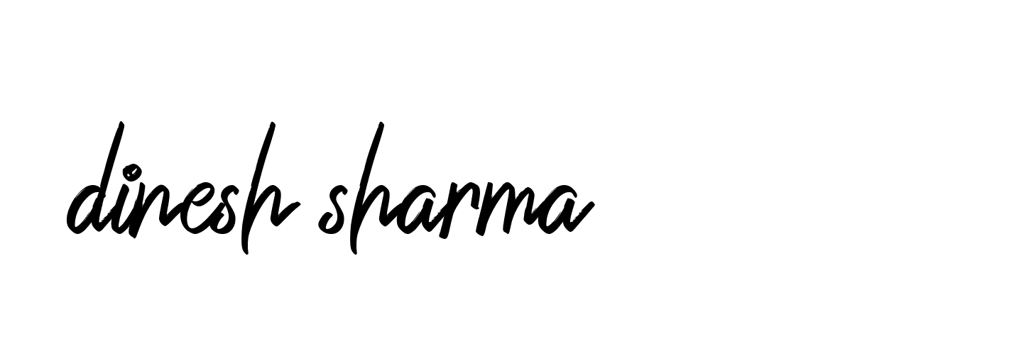 Signature of dinesh-sharma