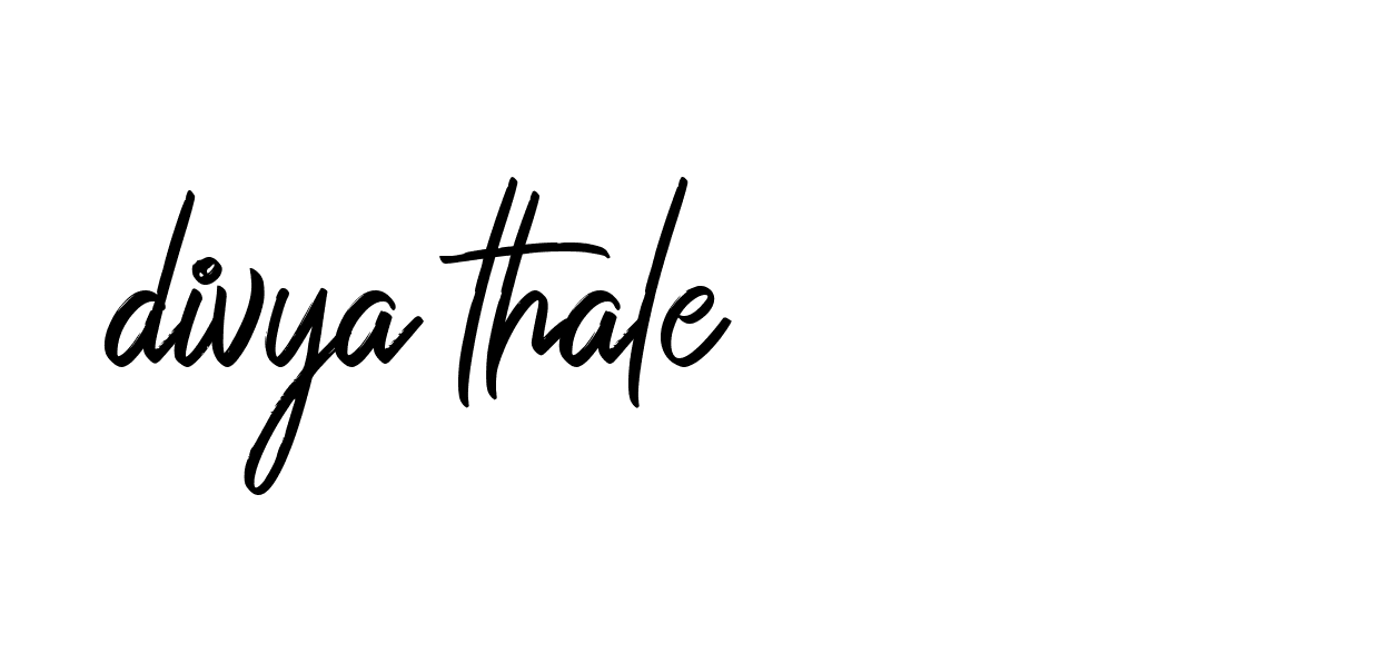 Signature of divya-thale