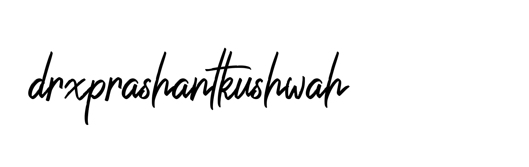 Signature of drxprashantkushwah