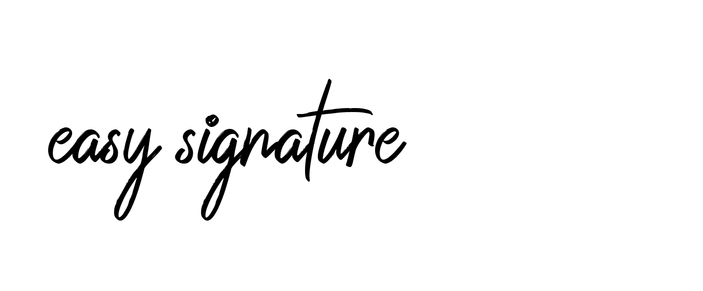 Signature of easy-signature