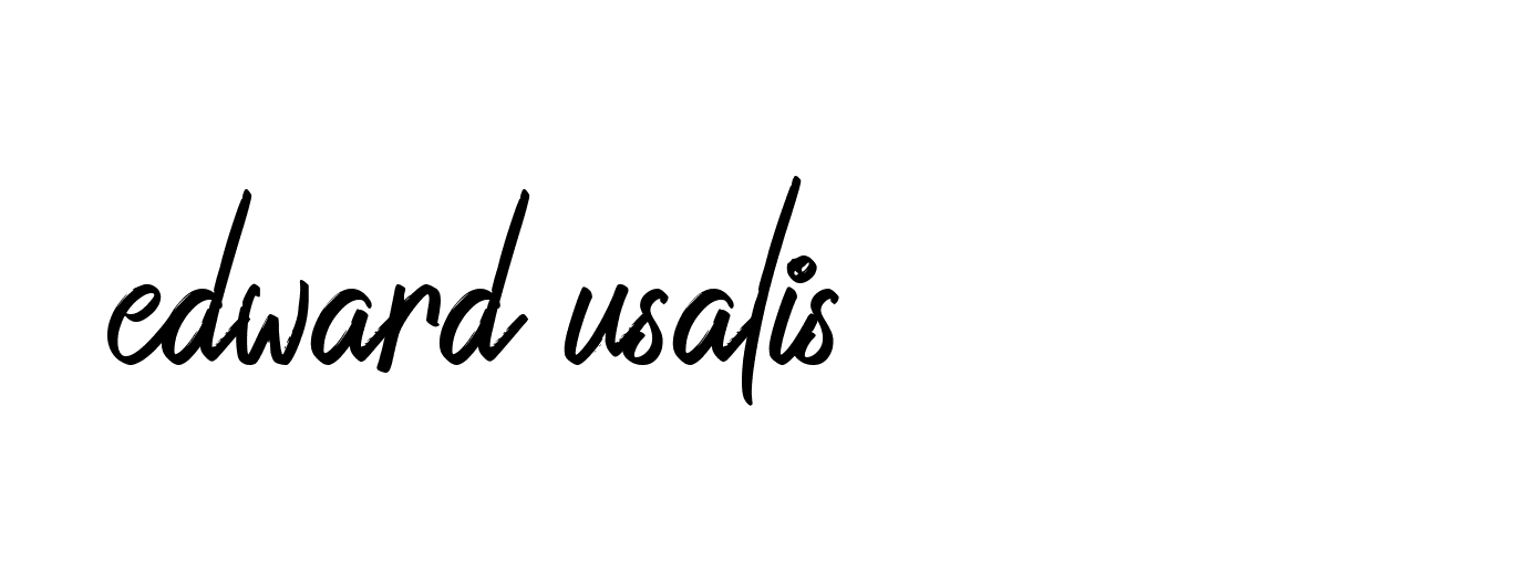 Signature of edward-usalis