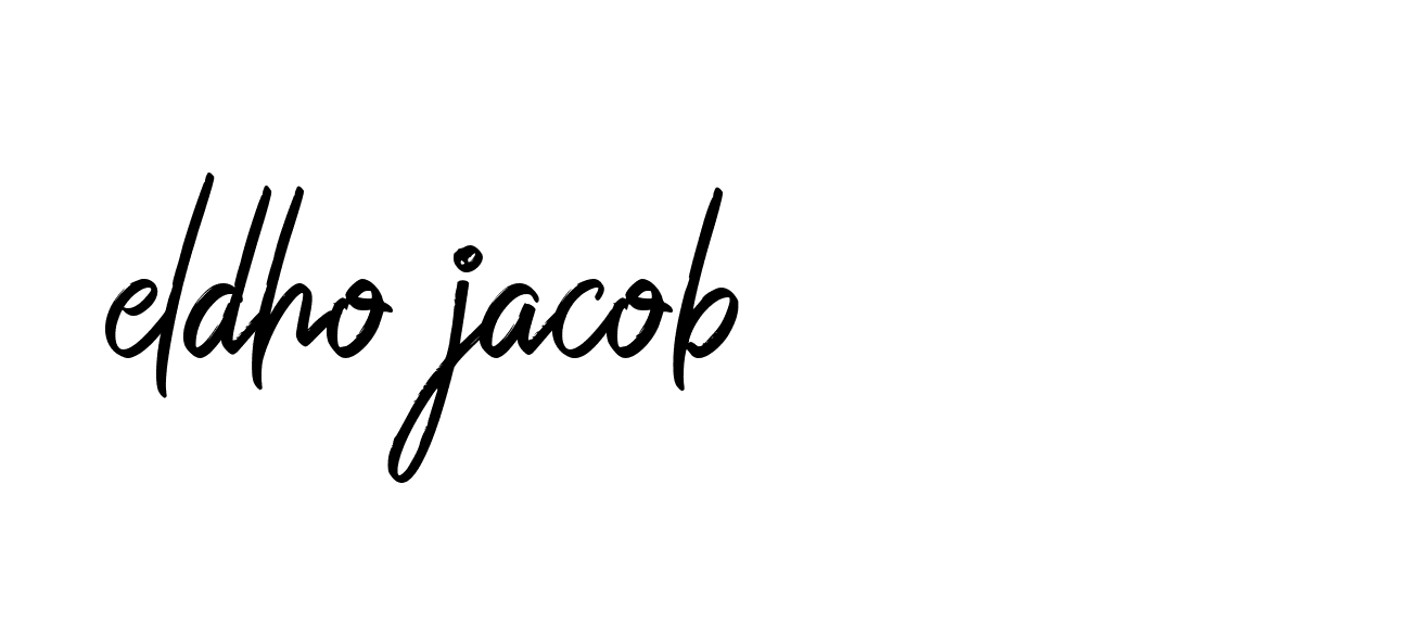 Signature of eldho-jacob