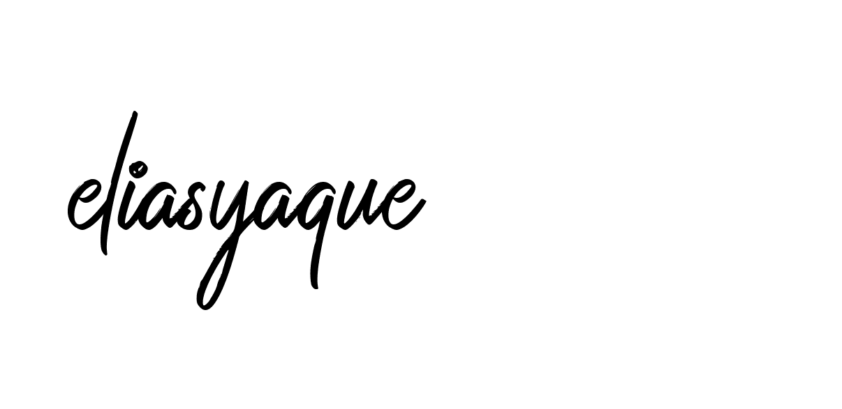 Signature of eliasyaque