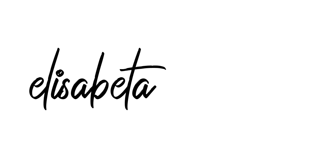 Signature of elisabeta