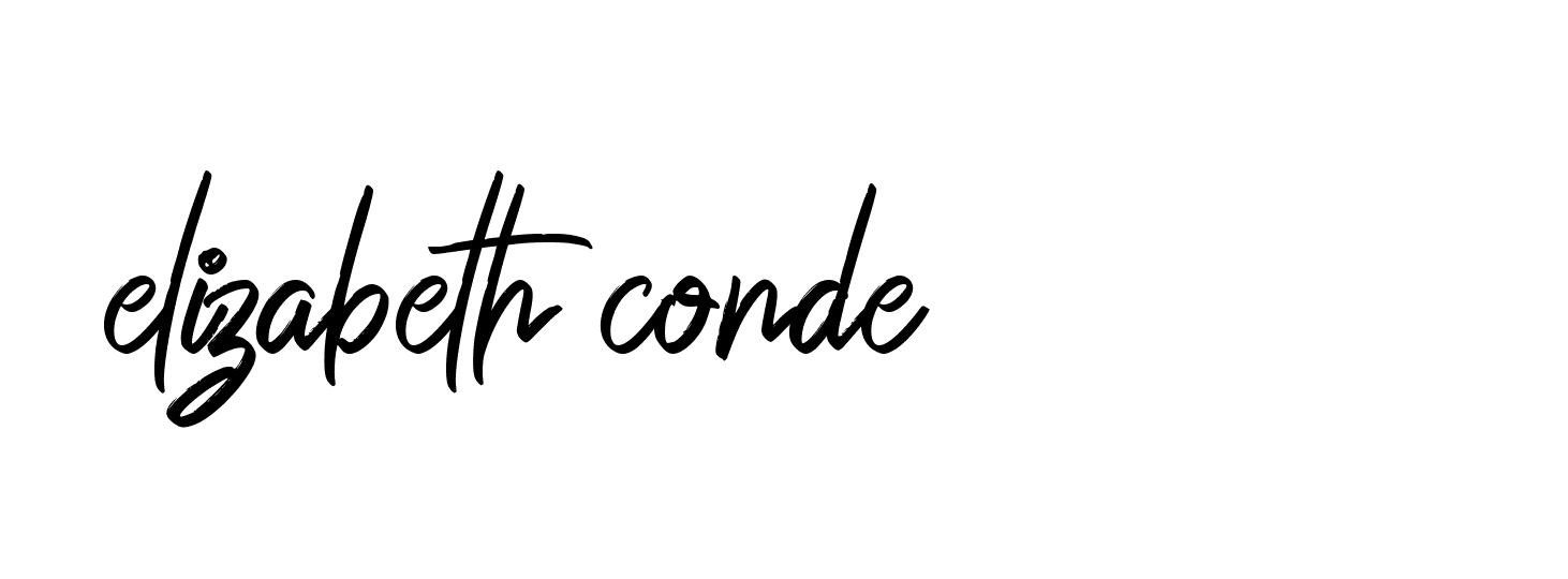 Signature of elizabeth-conde