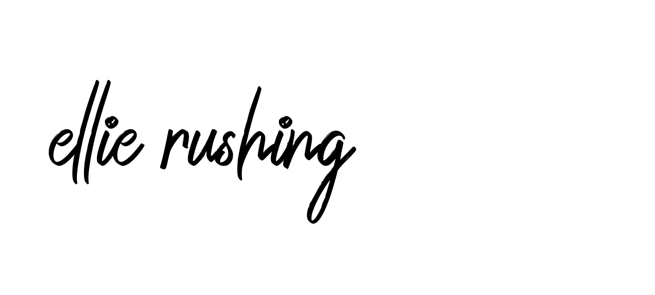 Signature of ellie-rushing