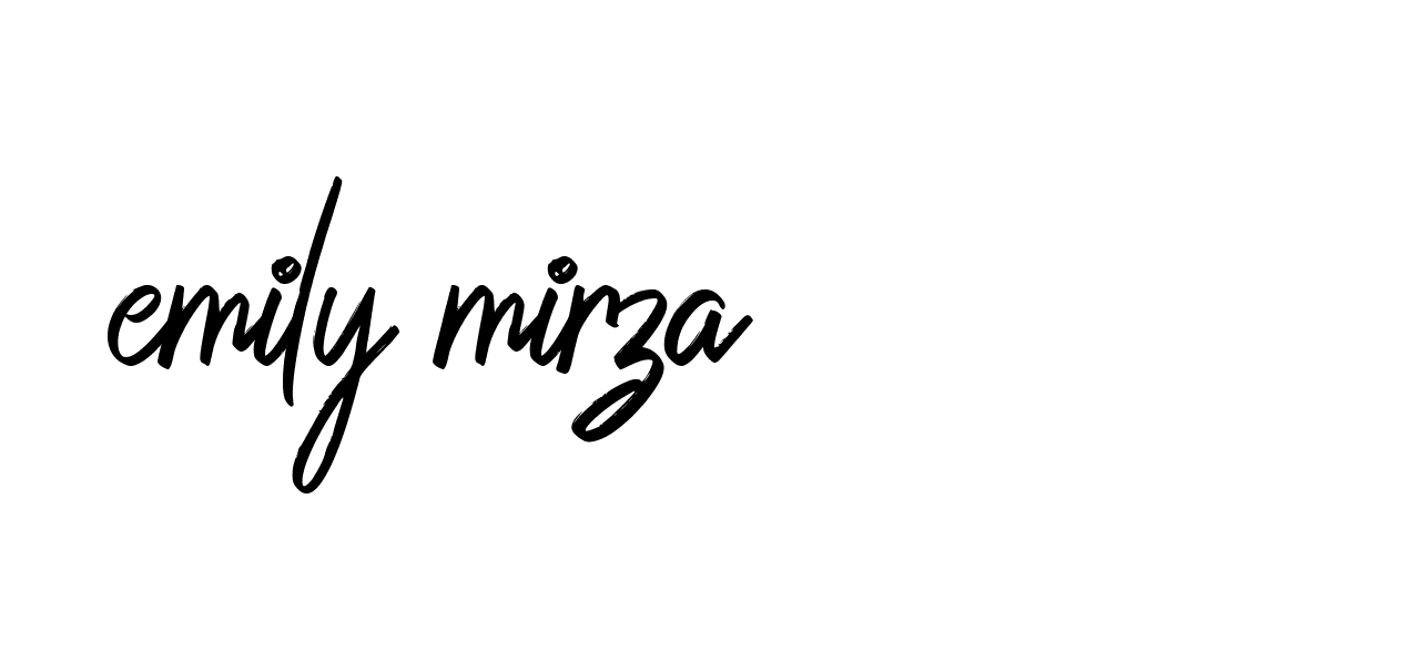 Signature of emily-mirza