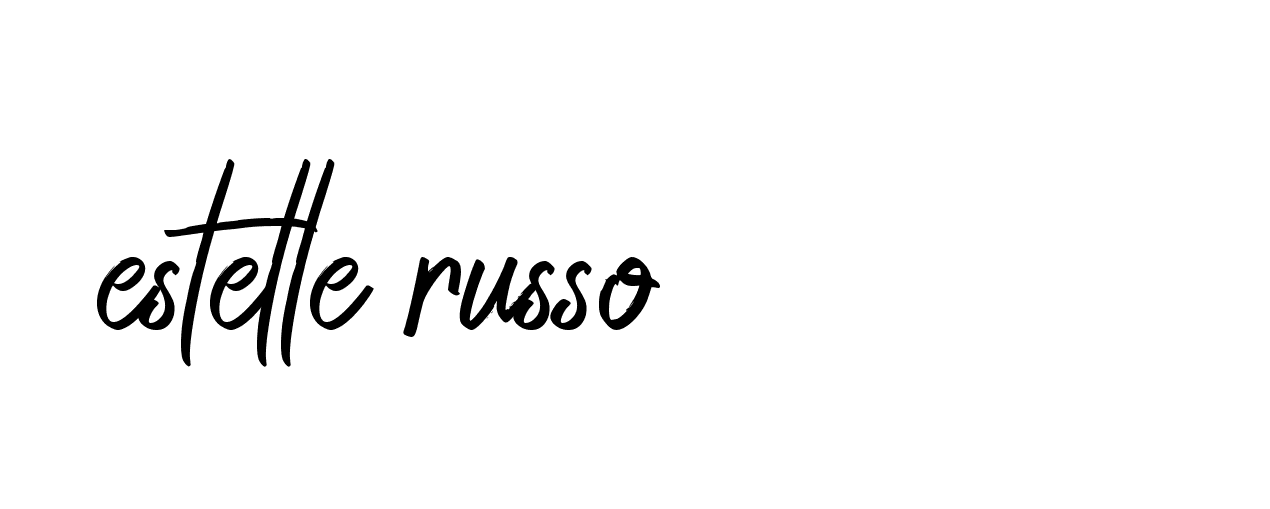 Signature of estelle-russo