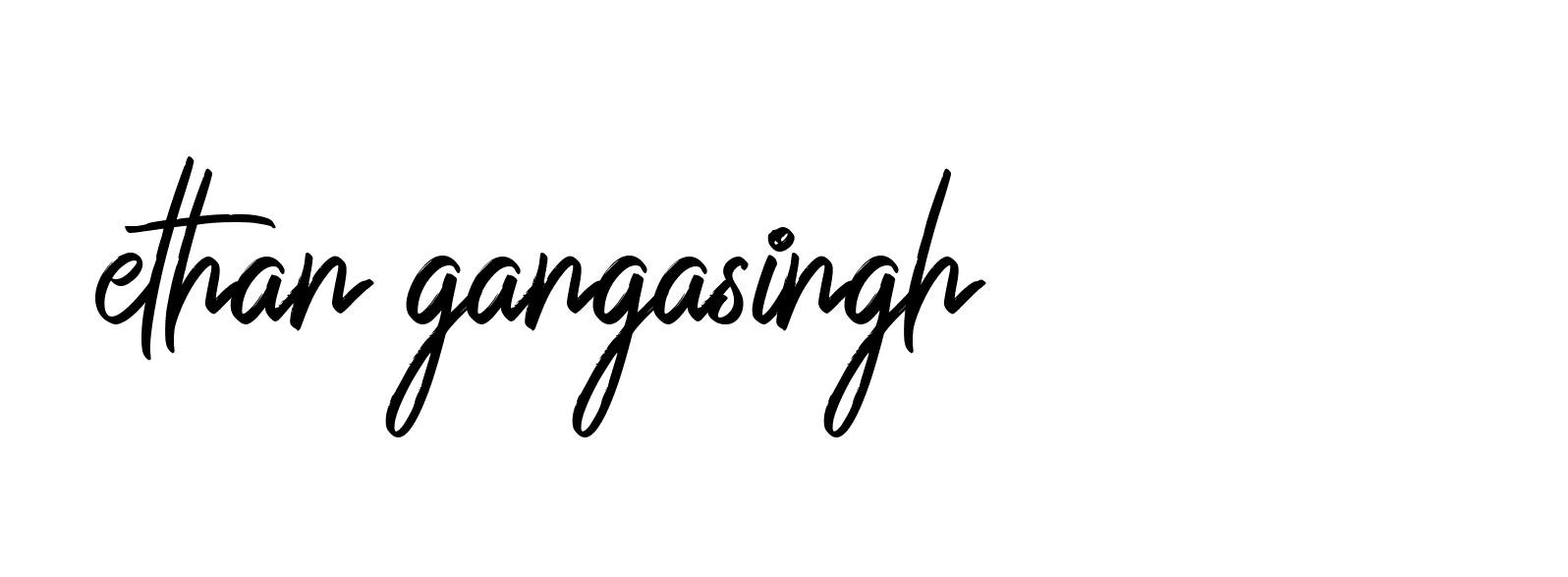 Signature of ethan-gangasingh