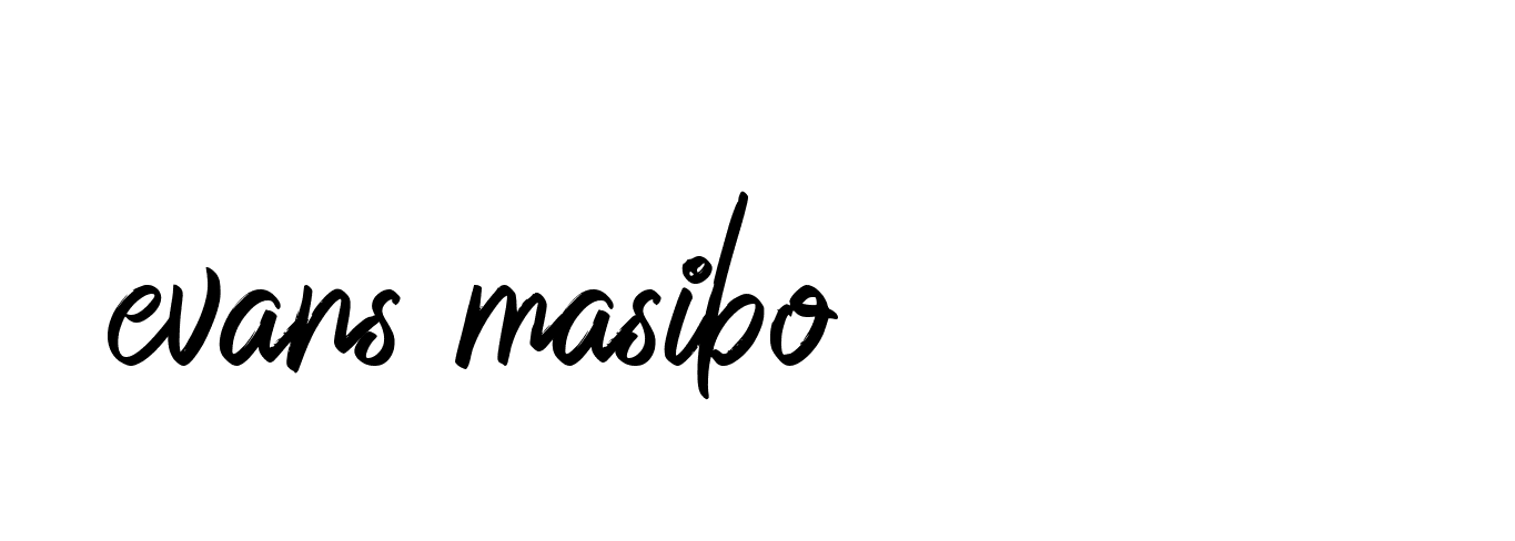 Signature of evans-masibo